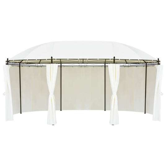VidaXL Prieel 530x350x265 cm crèmewit