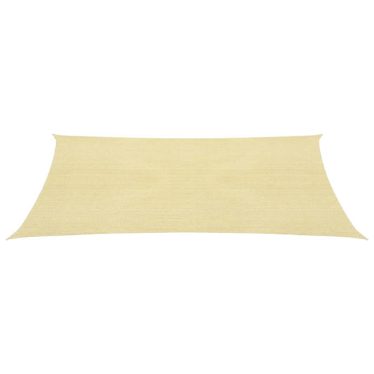 VidaXL Zonnescherm HDPE rechthoekig 2x4 m beige