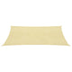 VidaXL Zonnescherm HDPE rechthoekig 2x4 m beige
