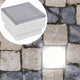 Vidaxl grondspots 6 st led 100x100x68 mm