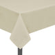 Vidaxl tafelkleden 5 stuks créme 170x130 cm