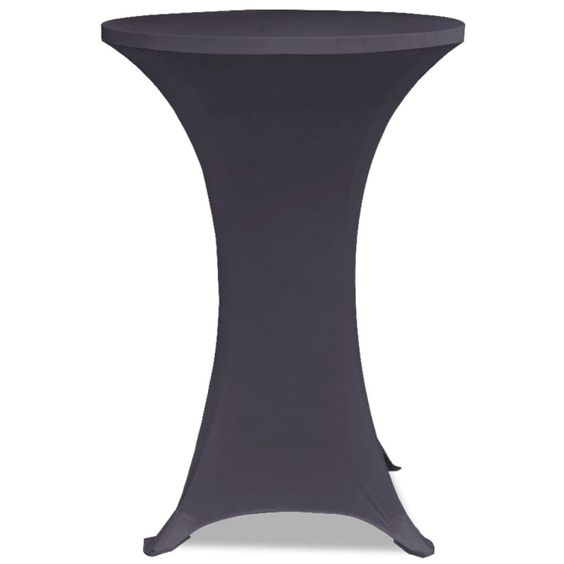 Afbeelding laden in galerijviewer, Vidaxl stoelhoes stretch 2st 60 cm antraciet

