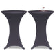 Vidaxl stoelhoes stretch 2st 60 cm antraciet