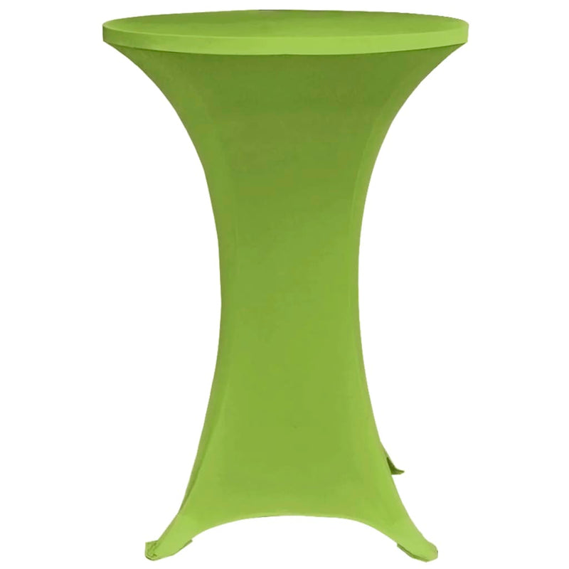 Afbeelding laden in galerijviewer, Vidaxl tafelhoes stretch 2 stuks 60 cm groen
