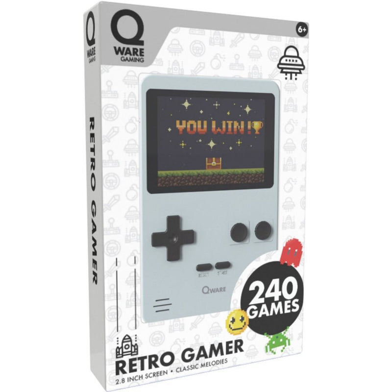 Afbeelding laden in galerijviewer, Overige merken qware retro spelcomputer 240 games grijs
