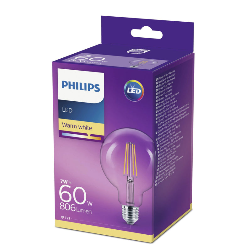 Afbeelding laden in galerijviewer, Philips led classic 60w warm wit
