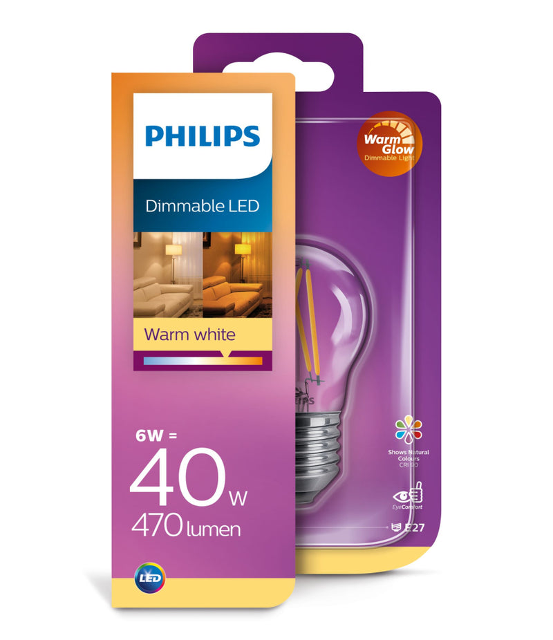 Afbeelding laden in galerijviewer, Philips led classic 40w p45 e27 cl wgd90 srt4 verlichting
