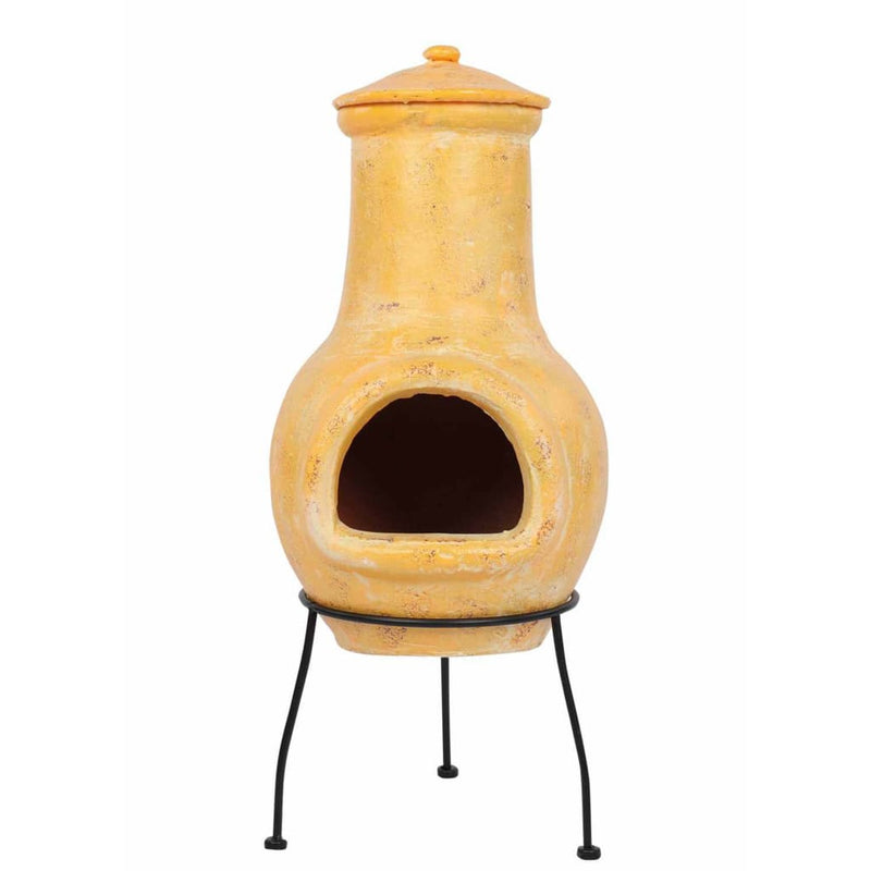Afbeelding laden in galerijviewer, RedFire RedFire Haard Tampico 31x31x68 cm klei geel
