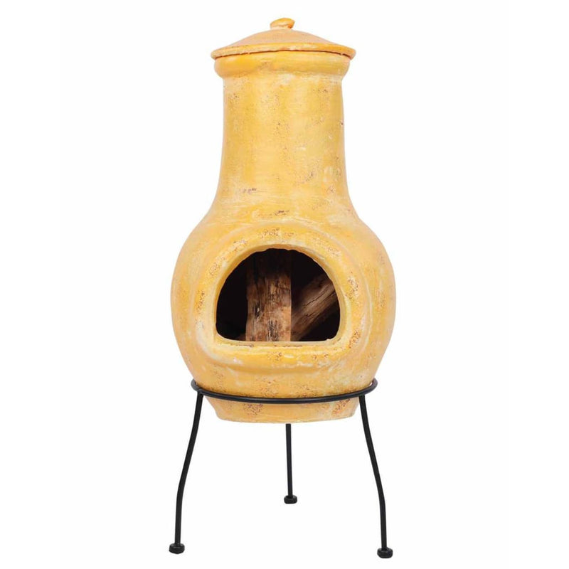 Afbeelding laden in galerijviewer, RedFire RedFire Haard Tampico 31x31x68 cm klei geel
