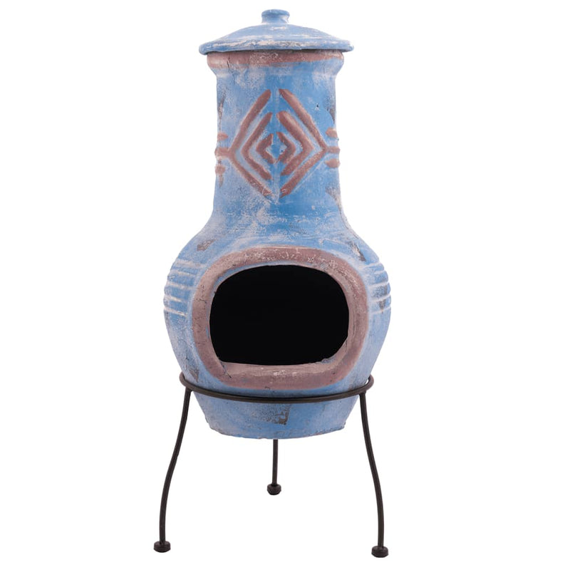 Afbeelding laden in galerijviewer, RedFire RedFire Haard Colima klei zeeblauw rood 86031
