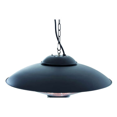 Sunred hangende verwarmer sirius 2100 w halogeen zwart ce09b