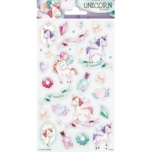 Totum stickervel twinkle - eenhoorns