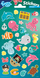 Totum stickervel onderwaterwereld