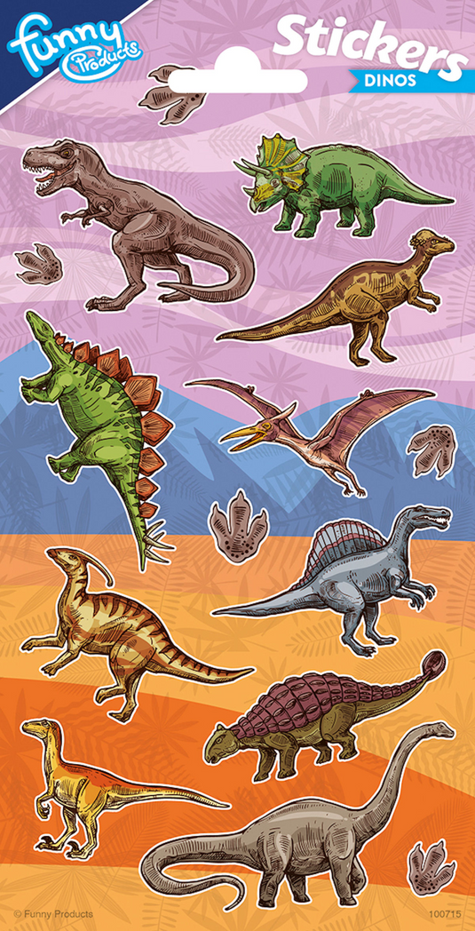 Totum dinosaurs 2 sheet f2
