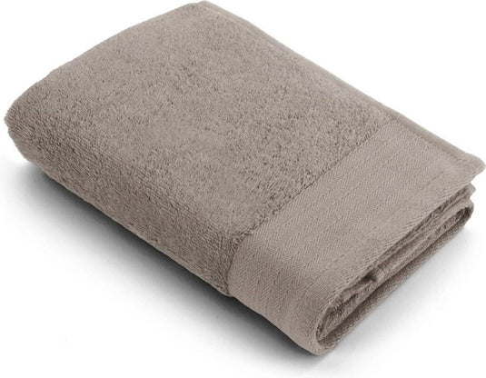 Diversen walra baddoek soft cotton 50x100 100% katoen taupe