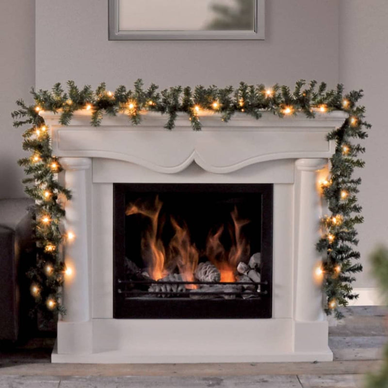Afbeelding laden in galerijviewer, Ambiance Ambiance Kerstslinger met 30 LED's 270 cm

