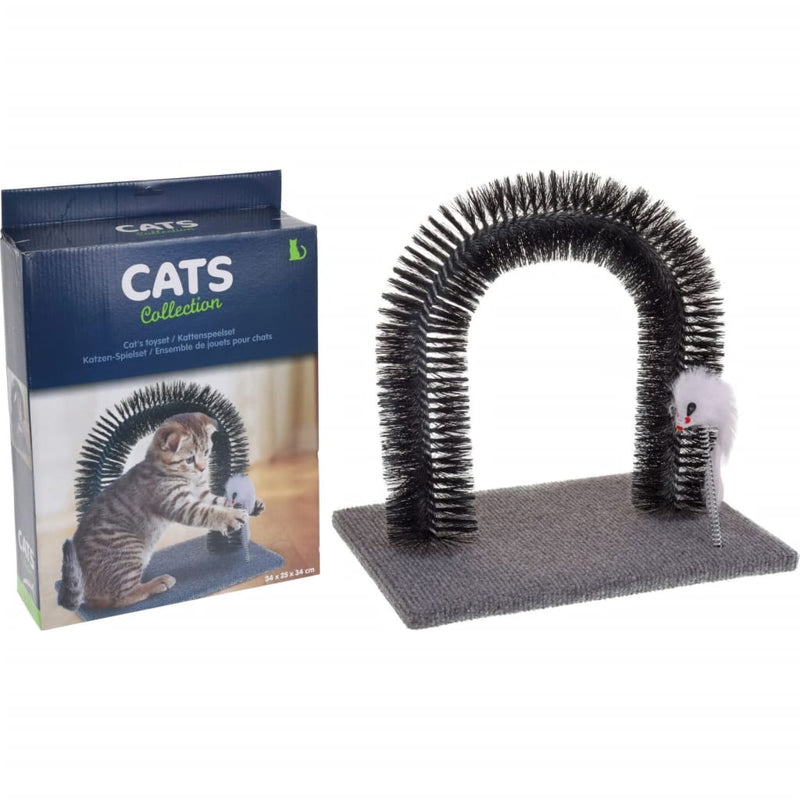 Afbeelding laden in galerijviewer, Pets collection kattenspeelgoed borstelboog
