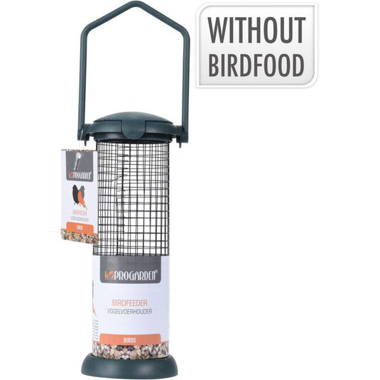 Pro garden vogelvoerhouder 8.5x23 cm groen