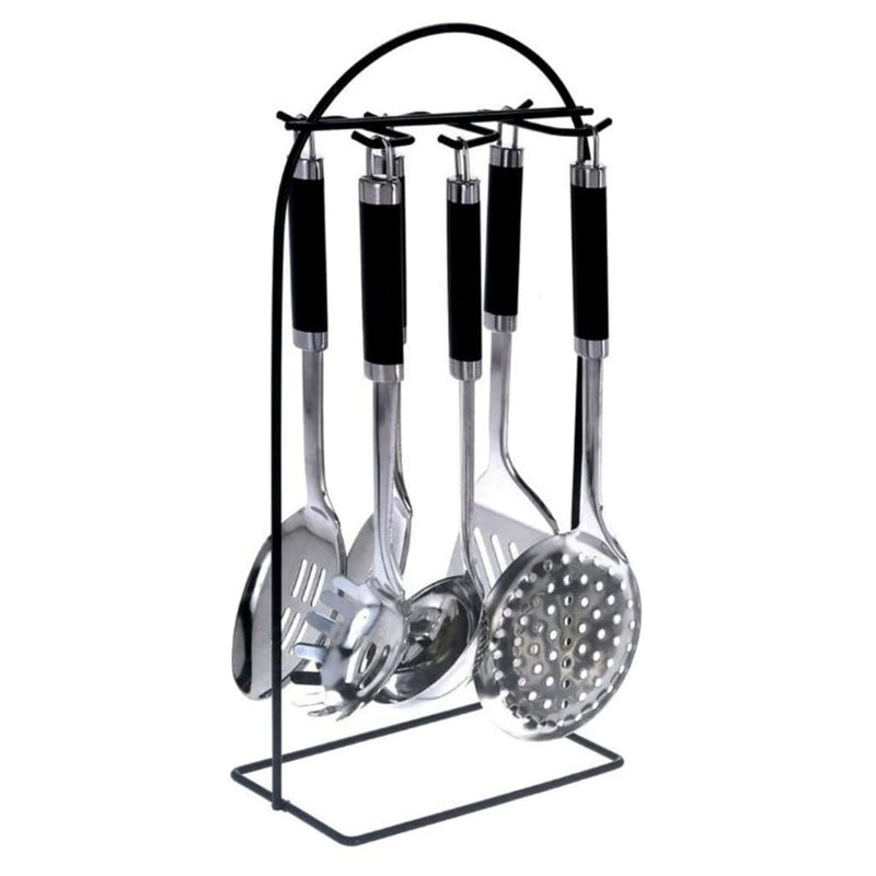Afbeelding laden in galerijviewer, Excellent Houseware Houseware 7-delige Keukengereiset met standaard rvs
