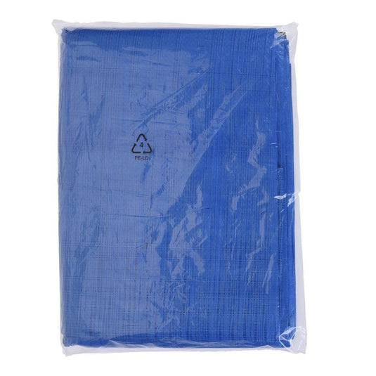 Basic blauw afdekzeil 3x4 m