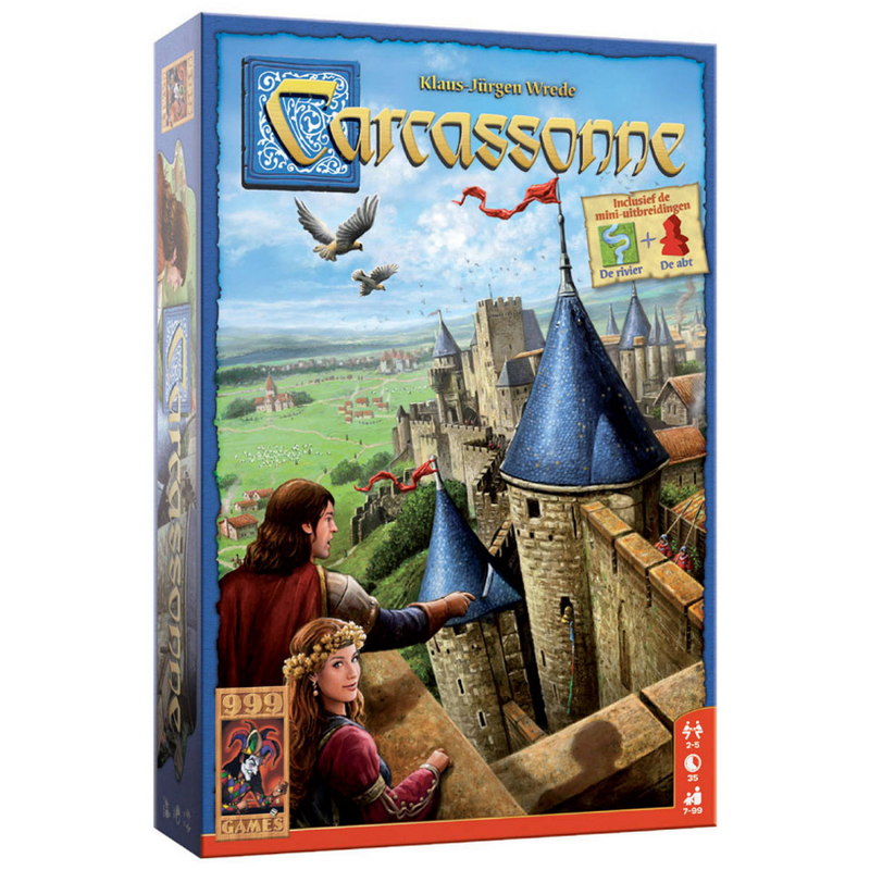 Afbeelding laden in galerijviewer, 999games 999 games carcassonne 999 games carcassonne

