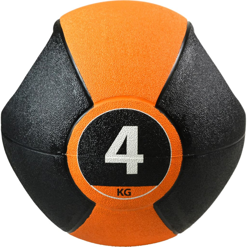 Afbeelding laden in galerijviewer, Pure2improve pure2improve medicijnbal met handvatten 4 kg oranje
