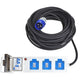 ProPlus Voedingseenheid voor tent aanhanger 3xSchuko 10 m