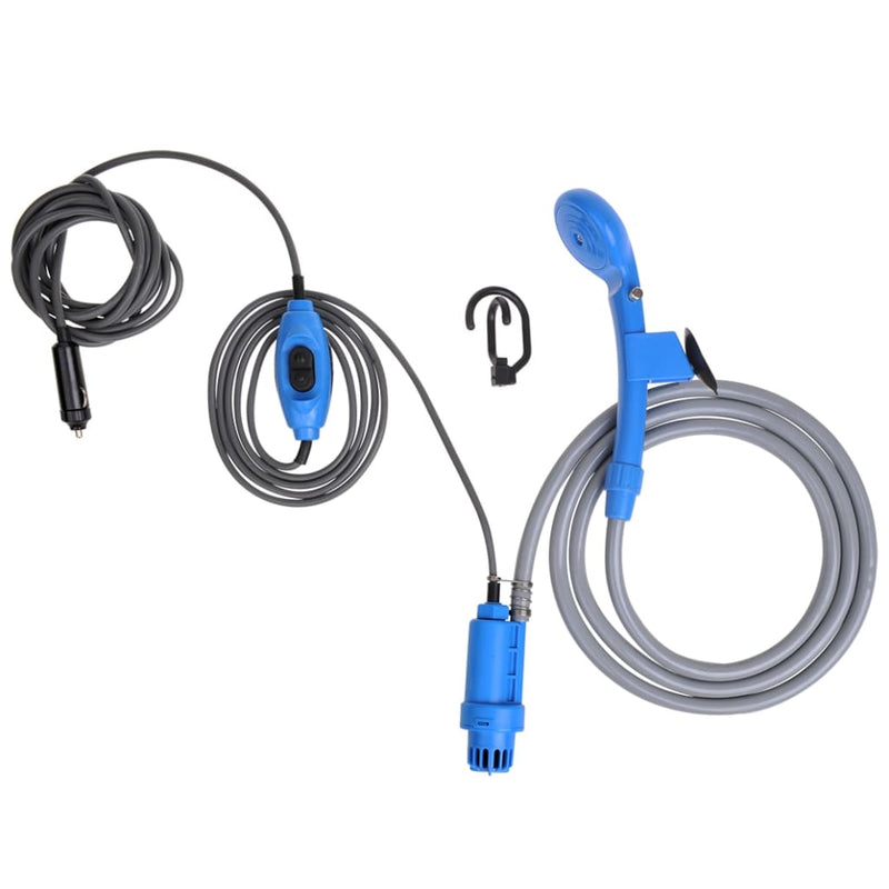 Afbeelding laden in galerijviewer, Proplus mobiele doucheset 12v 3,5 liter blauw grijs

