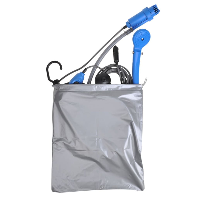 Afbeelding laden in galerijviewer, Proplus mobiele doucheset 12v 3,5 liter blauw grijs
