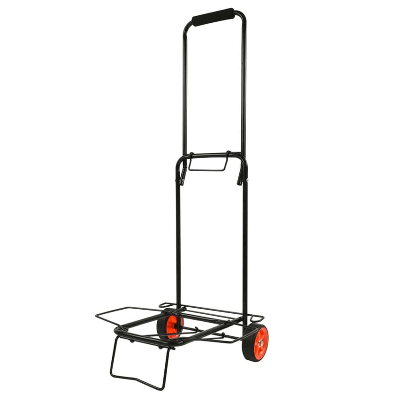 Afbeelding laden in galerijviewer, Proplus inklapbare bagagetrolley 30 kg staal zwart
