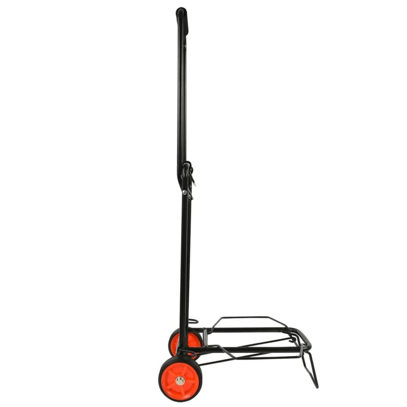 Afbeelding laden in galerijviewer, Proplus inklapbare bagagetrolley 30 kg staal zwart
