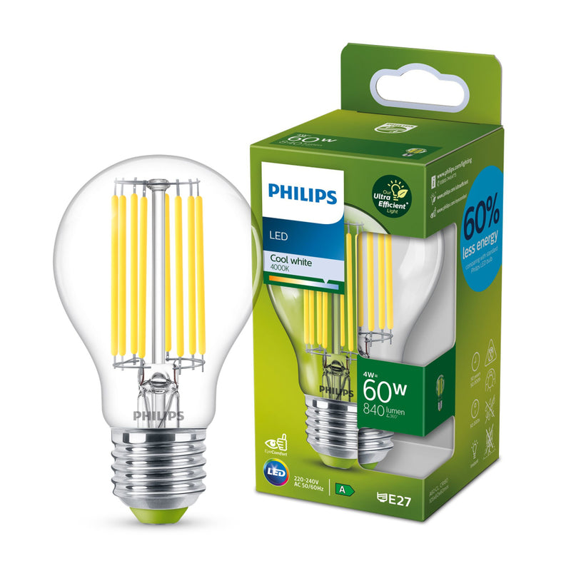 Afbeelding laden in galerijviewer, Philips led cla 60w a60 e27 4000k cl eela srt4 verlichting

