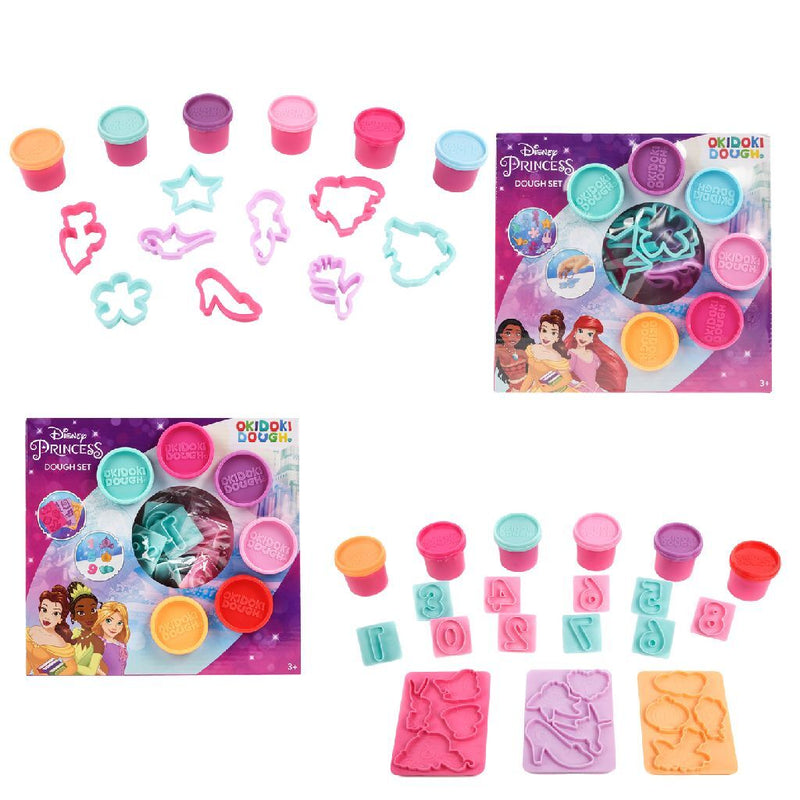 Afbeelding laden in galerijviewer, Disney princess okidoki dough vormen + numbers 2
