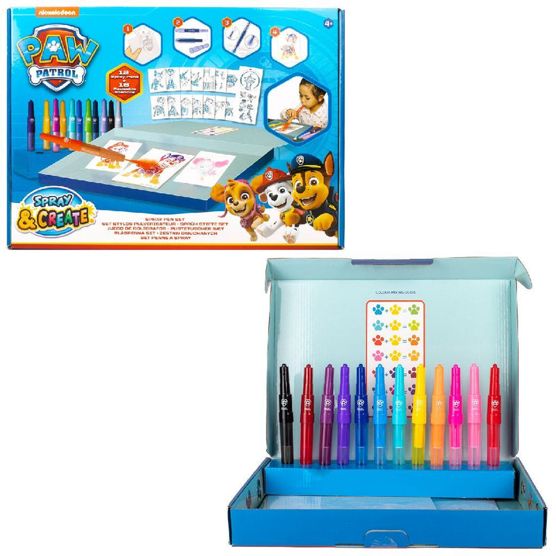 Afbeelding laden in galerijviewer, Canenco paw patrol spray and create spray pen set deluxe
