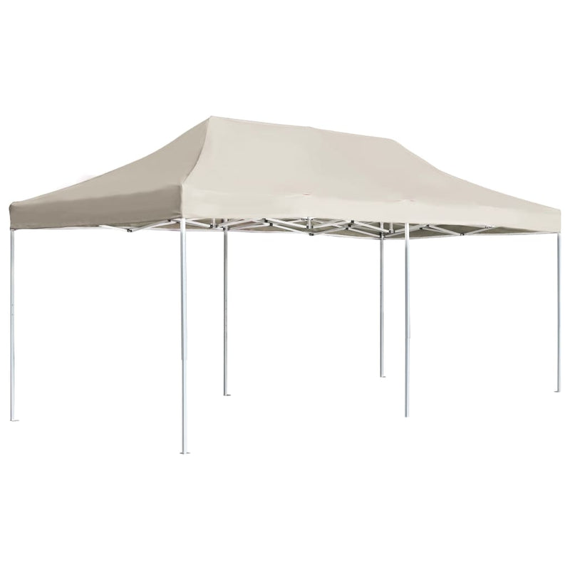 Afbeelding laden in galerijviewer, Vidaxl partytent professioneel inklapbaar 6x3 m aluminium crème
