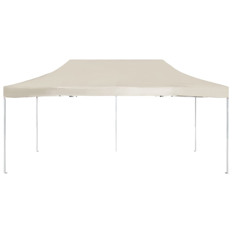 Afbeelding laden in galerijviewer, Vidaxl partytent professioneel inklapbaar 6x3 m aluminium crème
