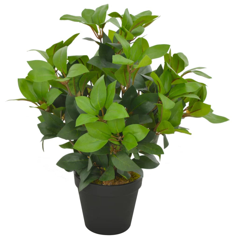 Afbeelding laden in galerijviewer, Vidaxl kunstplant met pot laurierboom 40 cm groen
