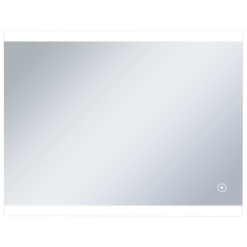 Afbeelding laden in galerijviewer, Vidaxl badkamerspiegel led met aanraaksensor 80x60 cm
