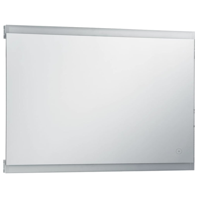Afbeelding laden in galerijviewer, VidaXL Badkamerspiegel LED met aanraaksensor 100x60 cm
