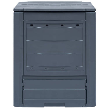 Vidaxl compostbak 260 l 60x60x73cm grijs