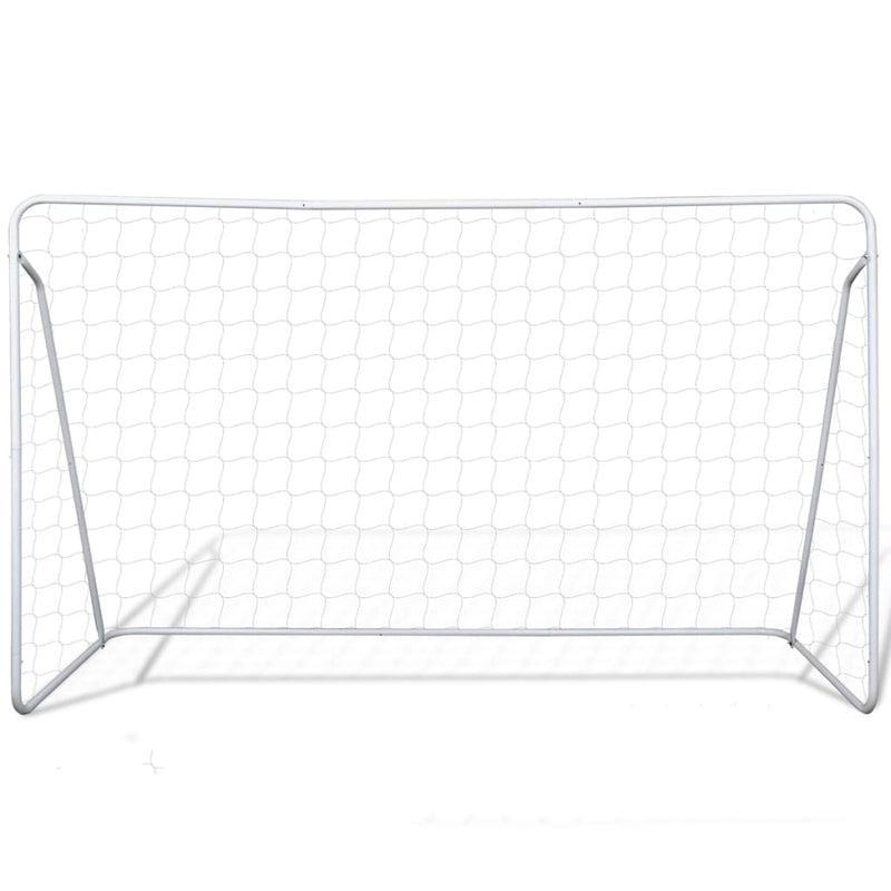 Afbeelding laden in galerijviewer, Vidaxl voetbalgoals 2 st 240x90x150 cm staal
