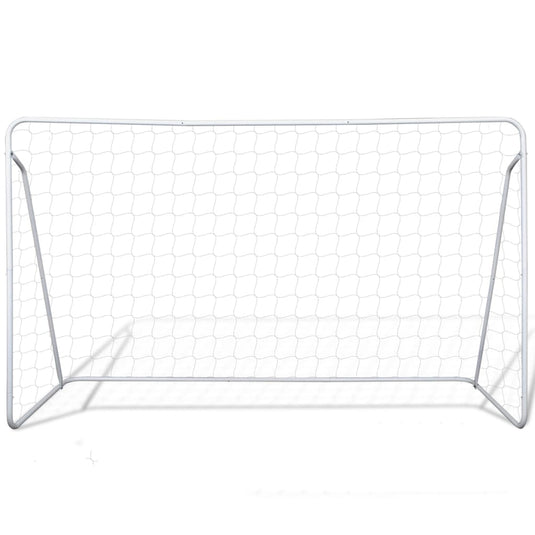 Vidaxl voetbalgoals 2 st 240x90x150 cm staal