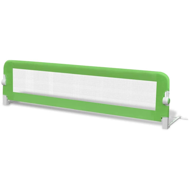 Afbeelding laden in galerijviewer, Vidaxl kinderbedhekjes 2 st 150x42 cm groen
