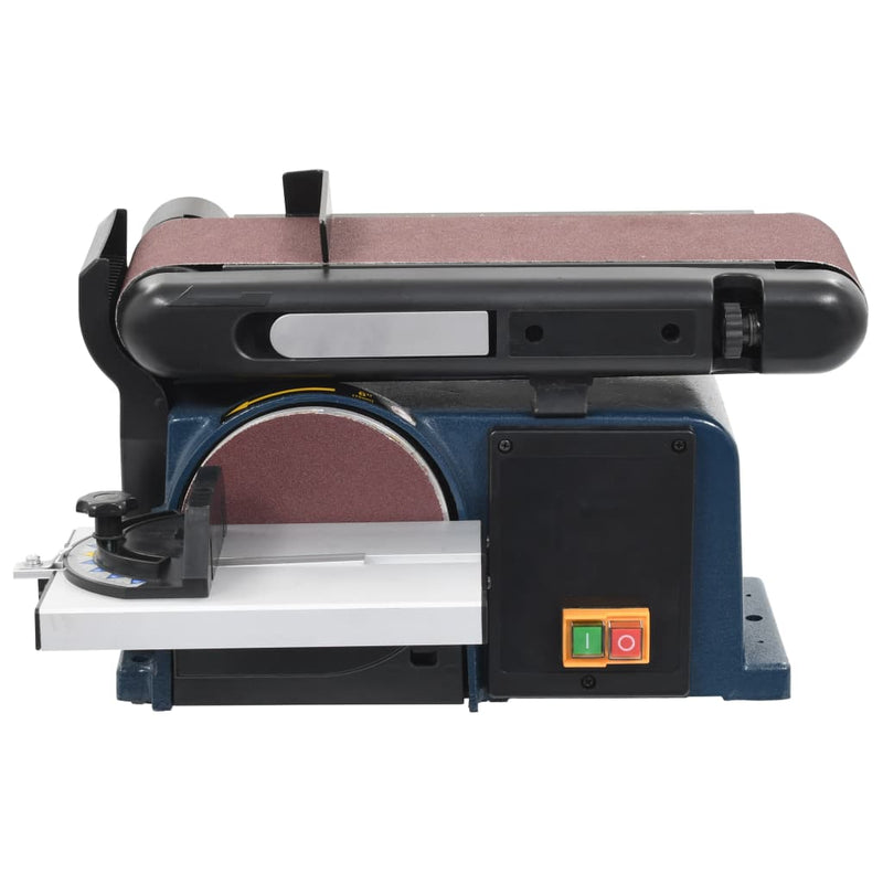 Afbeelding laden in galerijviewer, Vidaxl vlak- en bandschuurmachine elektrisch 370 w 150 mm
