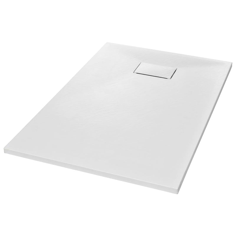 Afbeelding laden in galerijviewer, Vidaxl douchebak 120x70 cm smc wit
