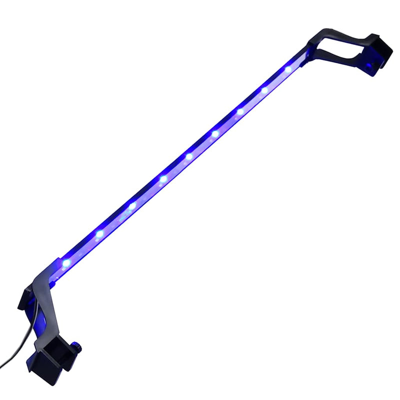 Afbeelding laden in galerijviewer, Vidaxl aquariumlamp met klemmen led 75-90 cm blauw en wit

