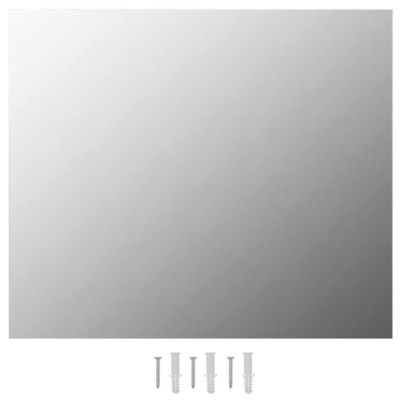 Afbeelding laden in galerijviewer, Vidaxl spiegel frameloos 80x60 cm glas
