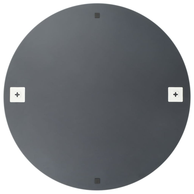 Afbeelding laden in galerijviewer, VidaXL Spiegel rond frameloos 80 cm glas
