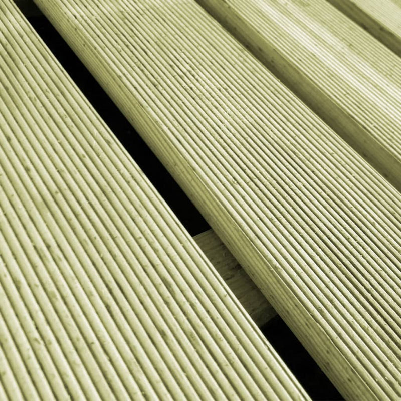 Afbeelding laden in galerijviewer, VidaXL 12 st Terrastegels 50x50 cm hout groen
