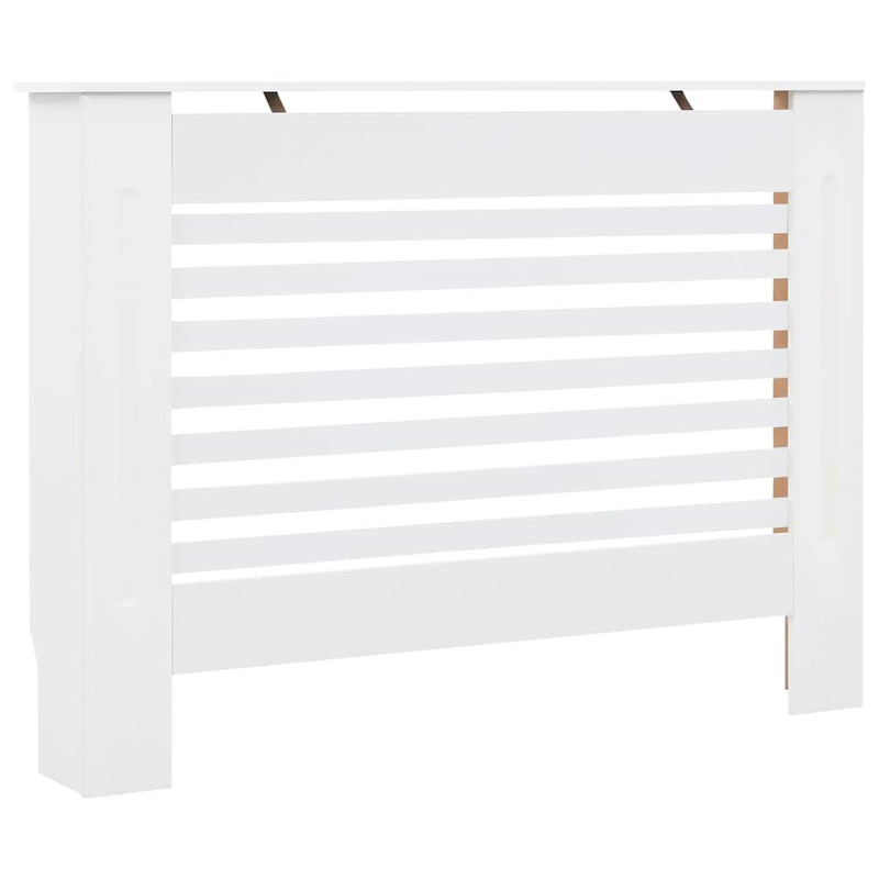 Afbeelding laden in galerijviewer, Vidaxl radiatorombouw 112x19x81,5 cm mdf wit
